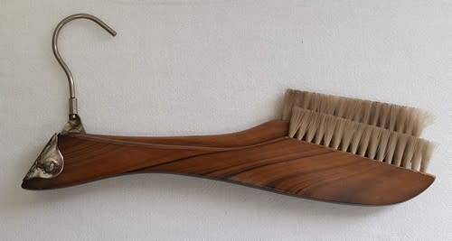 Clothing brush and hanger - as per photo