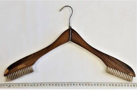 Clothing brush and hanger - as per photo