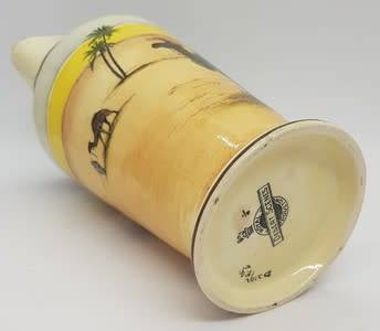 Royal Doulton `Desert scene` jug with hairline crack - as per photo