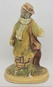 Nature Craft - Naughty Naughty Old Man and Dog figurine - as per photo