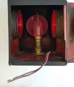 Vintage Railway DC hanging Lamp  - as per photo