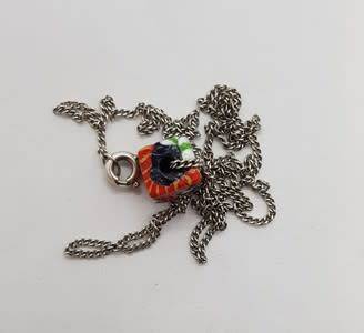 925 Sterling Silver Chain with pendant weight 2.9g as per photo