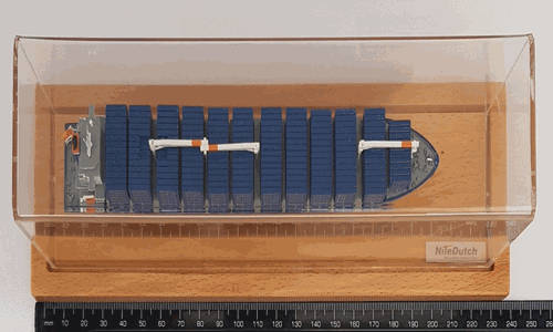 Nile Dutch Limited Edition Container Vessel Model as per photo
