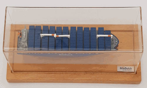 Nile Dutch Limited Edition Container Vessel Model as per photo