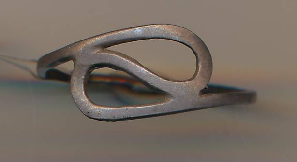 Silver ring as per scan