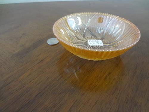Carnival glass bon-bon dish PRICE REDUCED