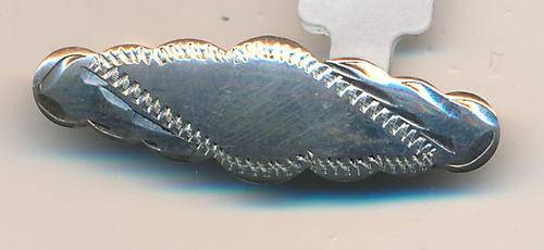Silver baby brooch at CRAZY R1 START