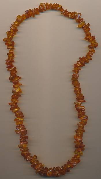 Amber necklace - as per photo
