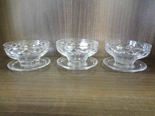 Set of 3 dessert glasses - as per photo