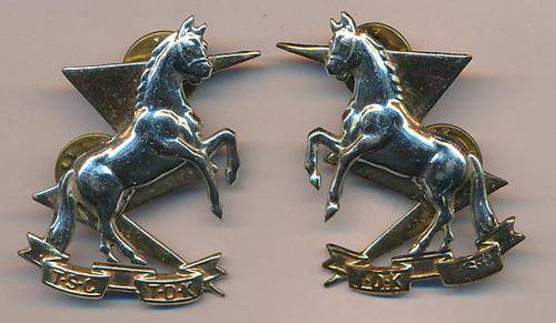 Pair of SADF TDK/TDC badges - as per scan