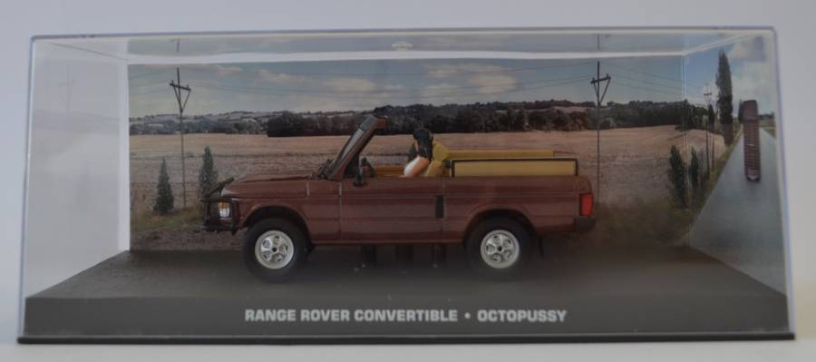 James Bond 007 Range Rover Convertible - Octopussy Model Car Scale 1:43 as per photo