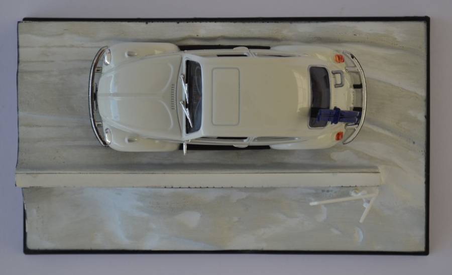 James Bond 007 Volkswagen Beetle - On Her Majesty`s Secret Service Model Car Scale 1:43 as per photo