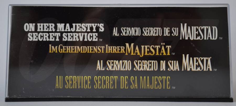 James Bond 007 Volkswagen Beetle - On Her Majesty`s Secret Service Model Car Scale 1:43 as per photo