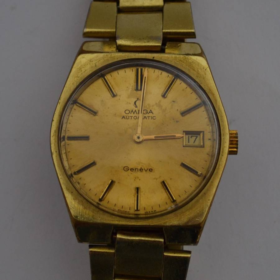 Vintage Omega Geneve Automatic Watch, Working as per photo