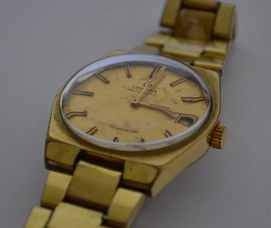 Vintage Omega Geneve Automatic Watch, Working as per photo