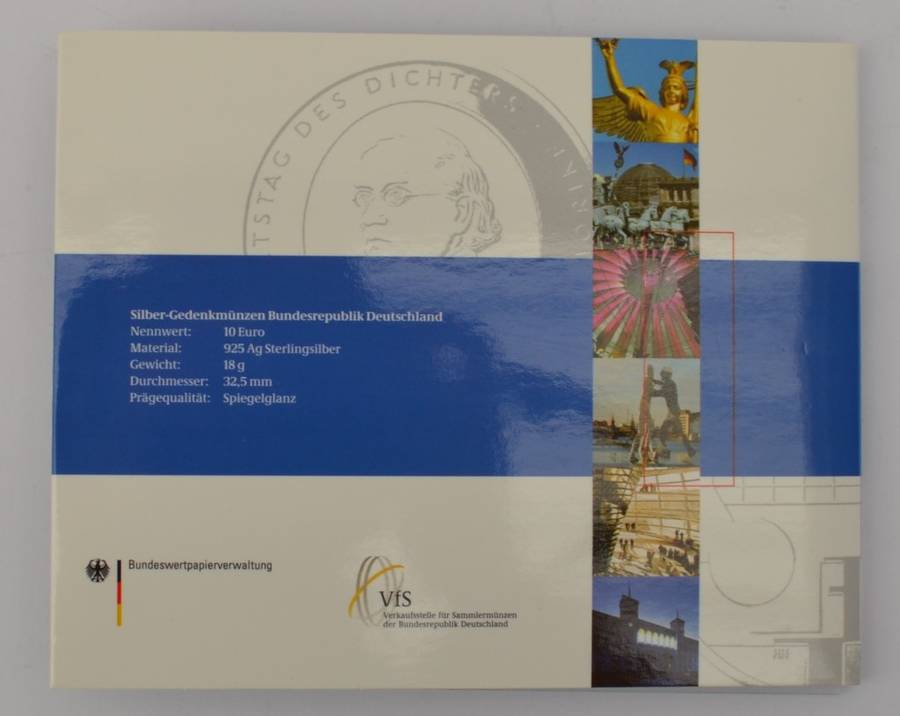 2004 German Silver Coin Set as per photo