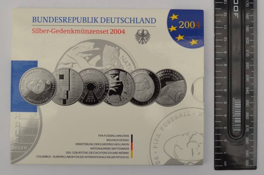 2004 German Silver Coin Set as per photo