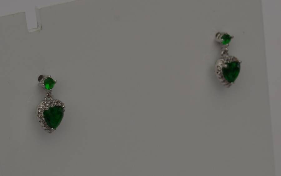 925 Sterling Silver Earrings weight 2,1g as per photo