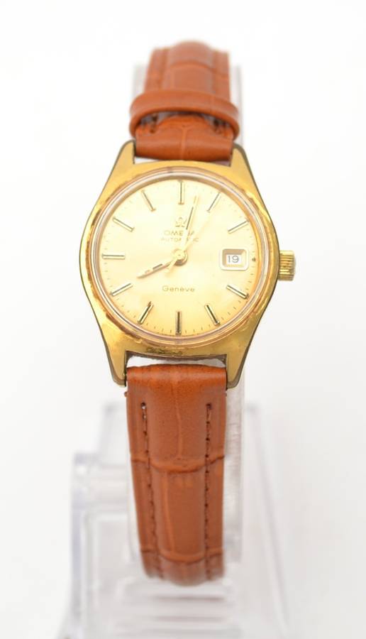 Ladies Omega Automatic Geneve watch with date as per photo