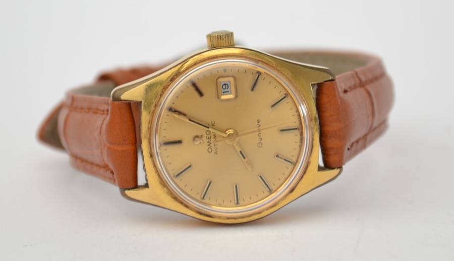 Ladies Omega Automatic Geneve watch with date as per photo