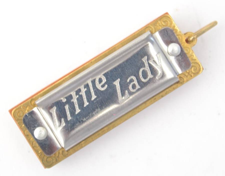 Hohner Little Lady Harmonica length 3.5cm as per photo