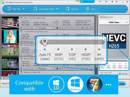 HD Video Converter Factory Pro