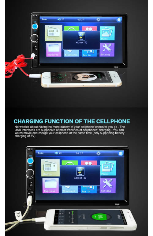 Car Radio + Reverse Camera