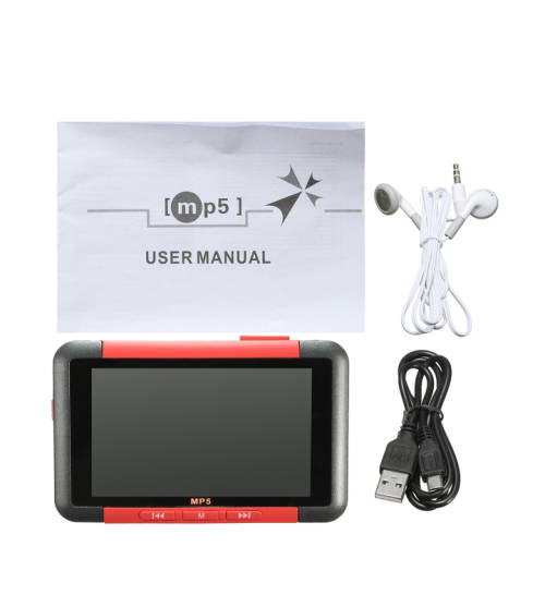 MP3 PLAYER (plays mp5, mp3, video, fm)