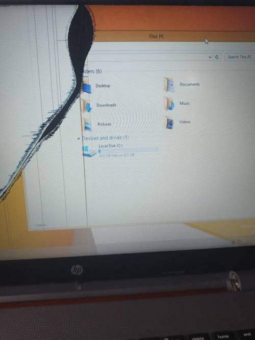 Hp 250 G6 Cracked screen!