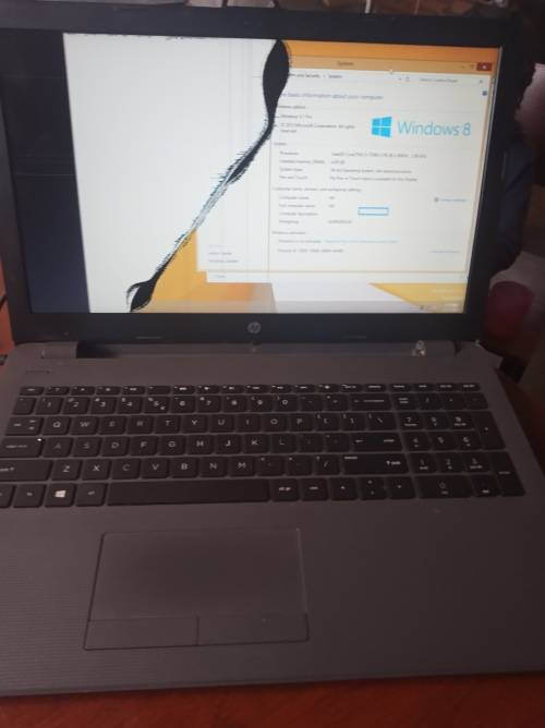 Hp 250 G6 Cracked screen!