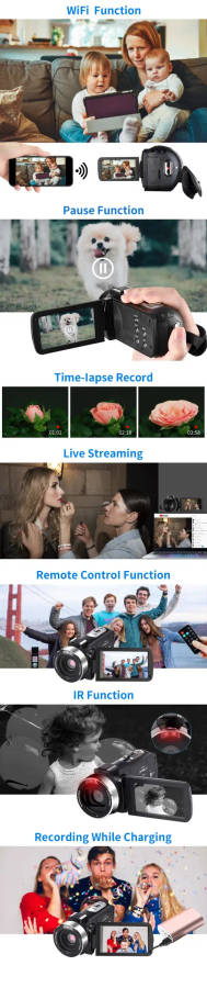 4K Video Camera WiFi Control App