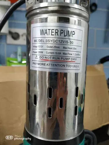 Solar Water Pump 24V 35M Lift