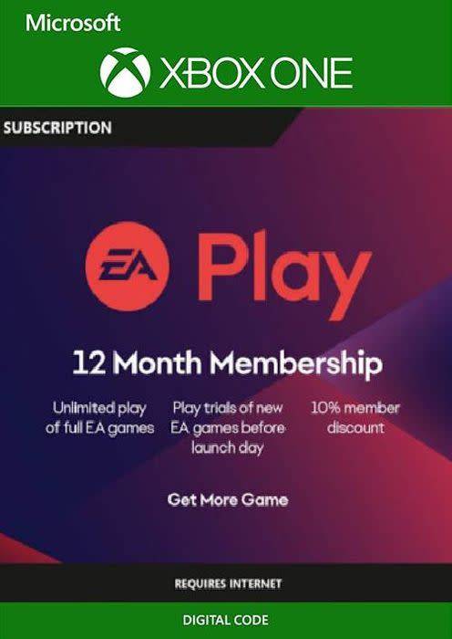 EA PLAY (EA ACCESS)12 MONTH SUBSCRIPTION XBOX ONE