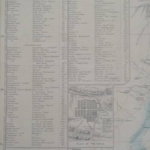 Africana - Map of the ZAR and surrounding territories