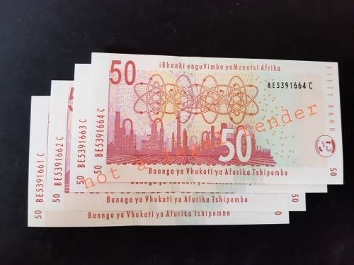 Fifty Rand TT Mboweni Second Issue