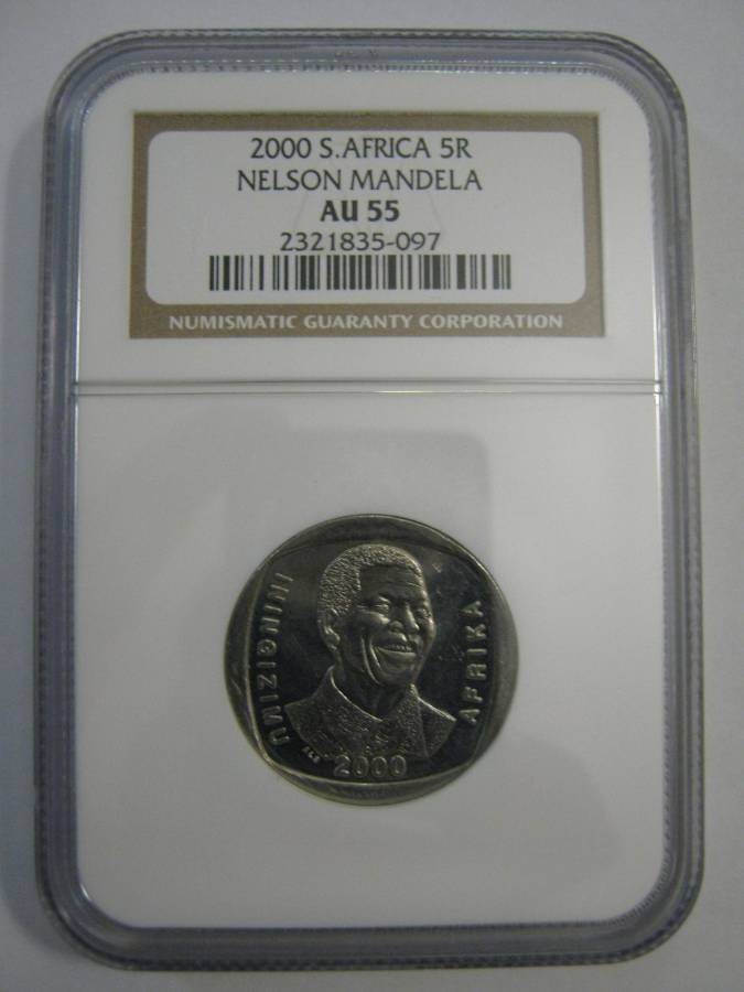 ### Nelson Mandela 2000 R5 Graded PF66 ULTRA CAMEO ### @@@ R1 START