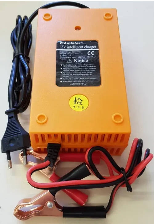 12v 15A Battery charger GAmistar Intelligent Pulse Charger 12 Volts 15 Amps