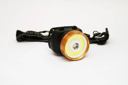 COB + 3W LED Lumen Head Lights