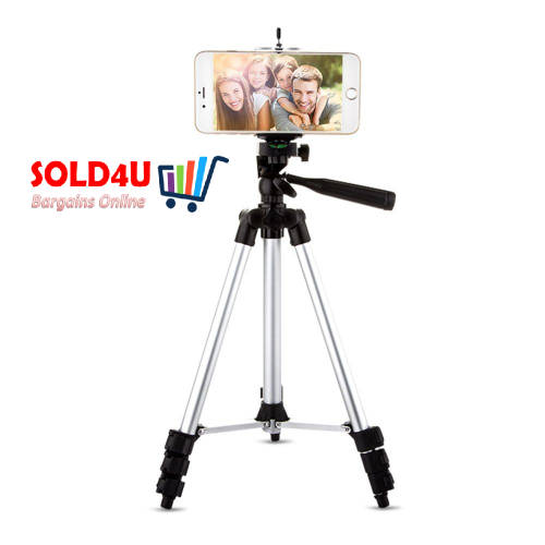 Tripod Light Weight Portable Aluminium For Canon Nikon Sony Cameras, Camcorders & Phones
