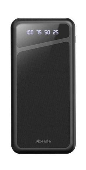 PowerBank 10000mAh Corded USB 2A With built-in Cable 3-in-1 for Charging