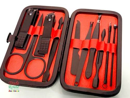 Manicure Pedicure Nail Clipper Kit 10 Piece Set
