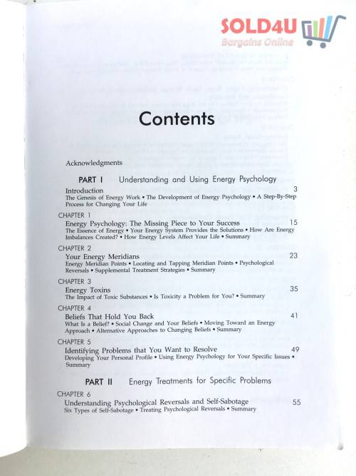 Energy Tapping: How to Rapidly Eliminate Anxiety, Depression, Cravings, and More Using Energy