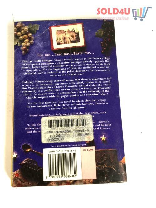 Chocolat novel by Joanne Harris