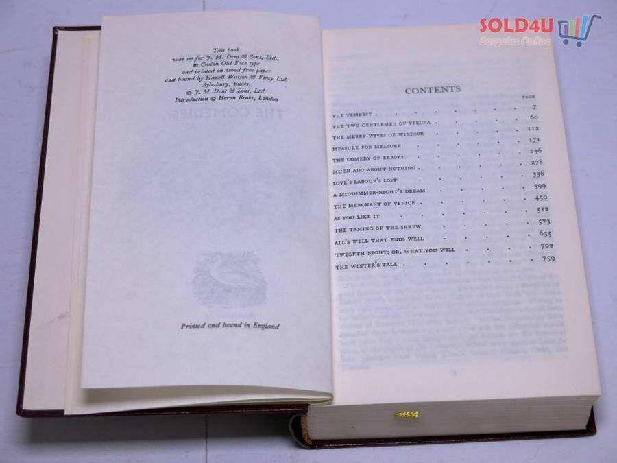 Comedies, Volume 1 BOOK By William Shakespeare
