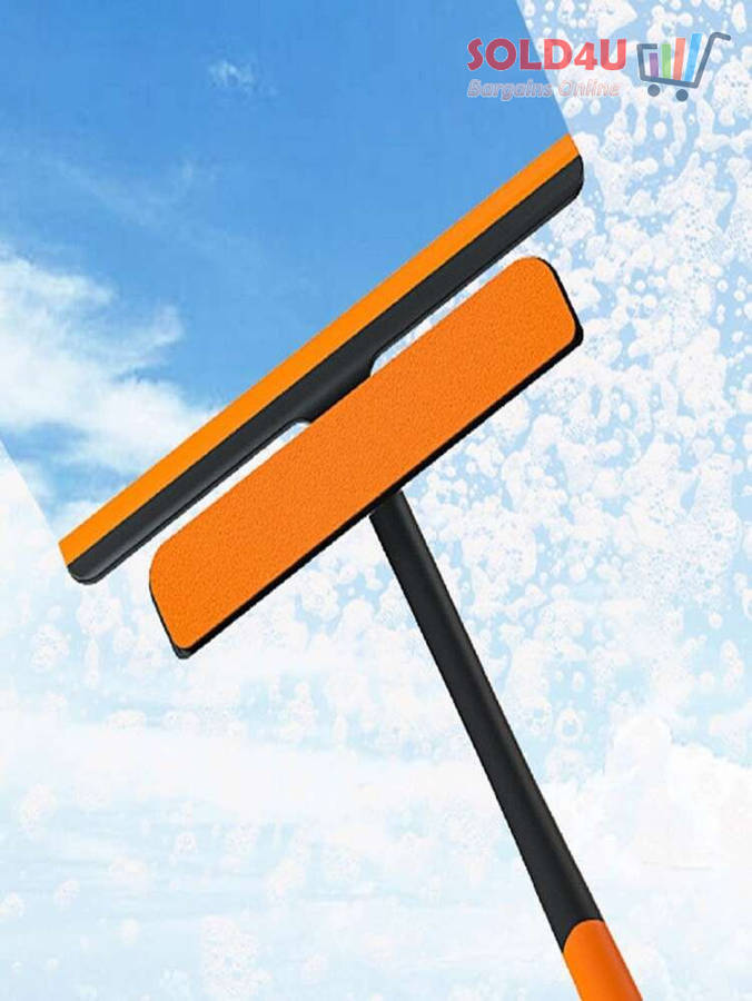 Window Squeegee 3 IN 1 Multi-Functional Spray Cleaning Window Cleaner and Dryer