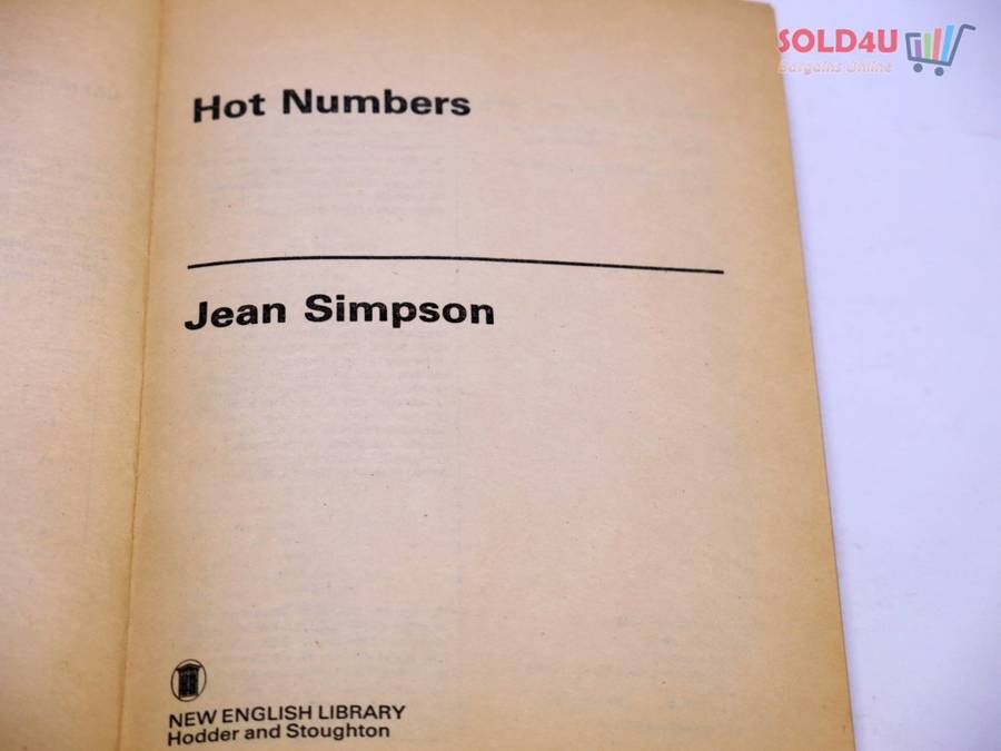 Hot Numbers Jean Simpson