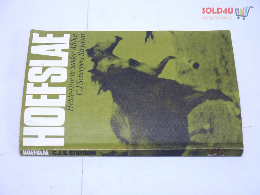 Hoefslae Afrikaans Book by C.J. Scheepers Strydom