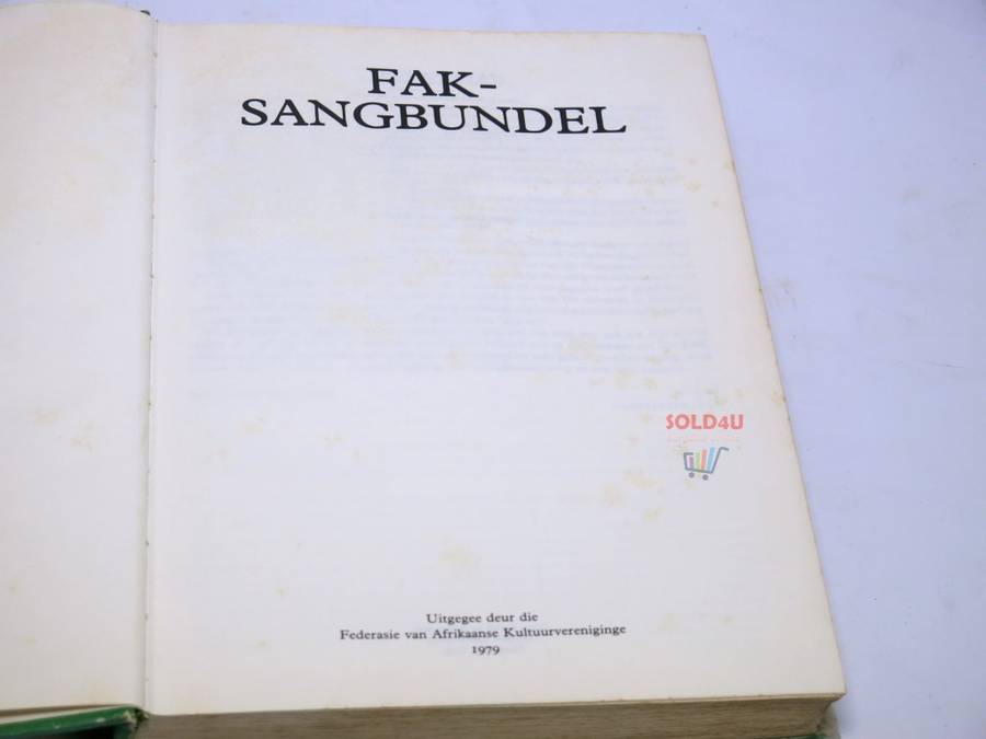 FAK-Sangbundel [ SONG MUSIC NOTES COLLECTION ]