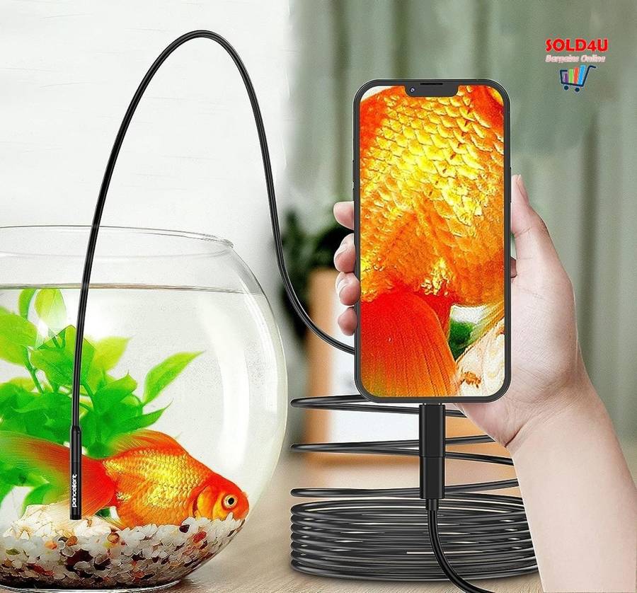 2 In 1 Waterproof 10m Micro USB Endoscope Tool for inspecting hard-to-reach areas[Android & Windows]