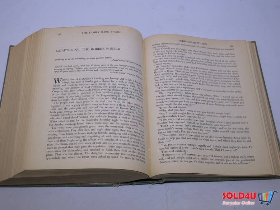 The Favorite Works of Mark Twain 1939 Garden City Deluxe Edition